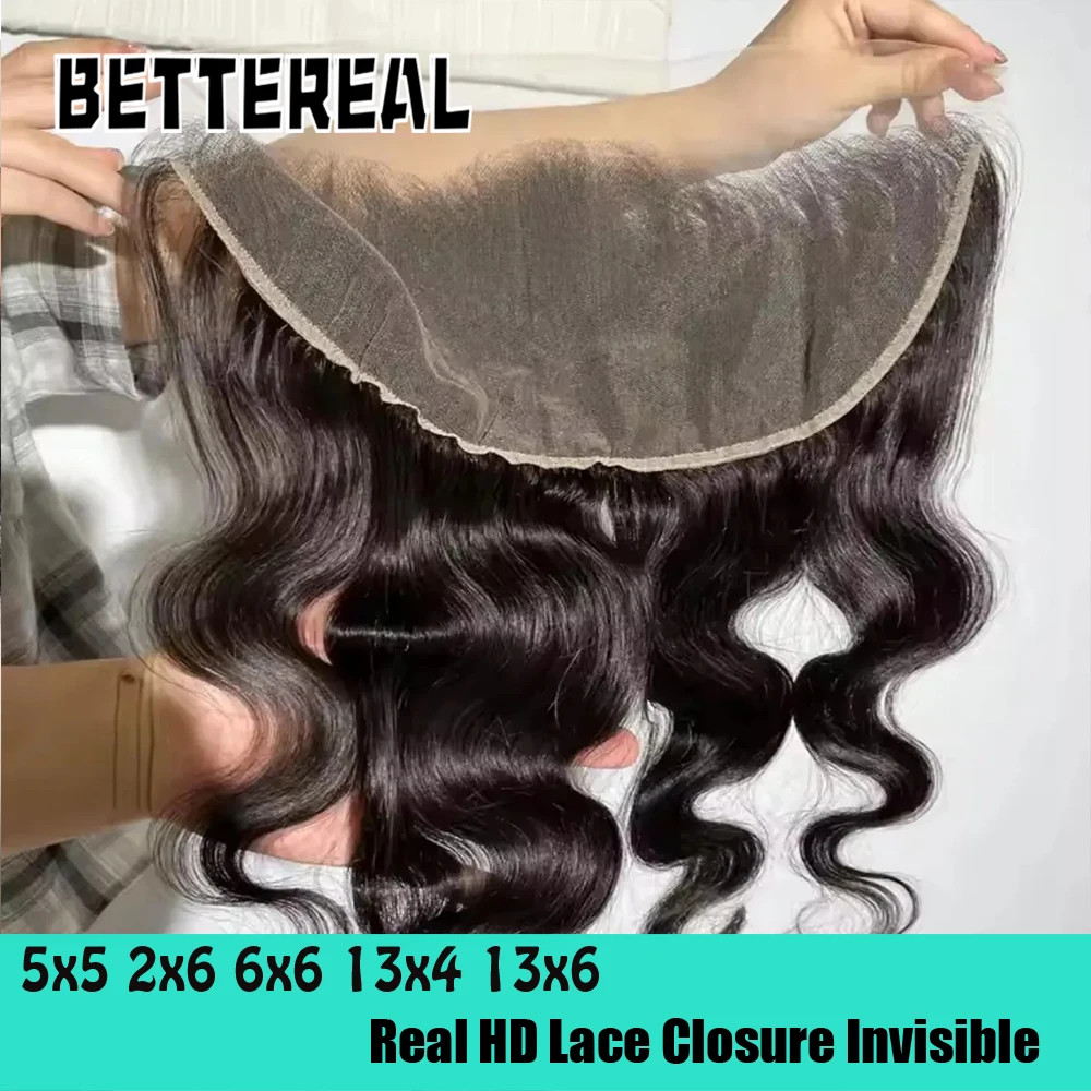 SkinLike ريال HD الدانتيل أمامي 13x6 13x4 إغلاق الشعر البشري قبل قطعها غير مرئية HD الدانتيل جزء مجاني 6x6 5x5 HD الدانتيل إغلاق فقط