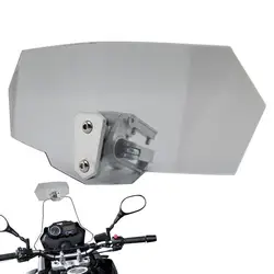 Motorcycle Windshield Extension Heightened Windshield Spoiler Clip Adjustable on Windshield Extension Motorcycle Wind Deflector