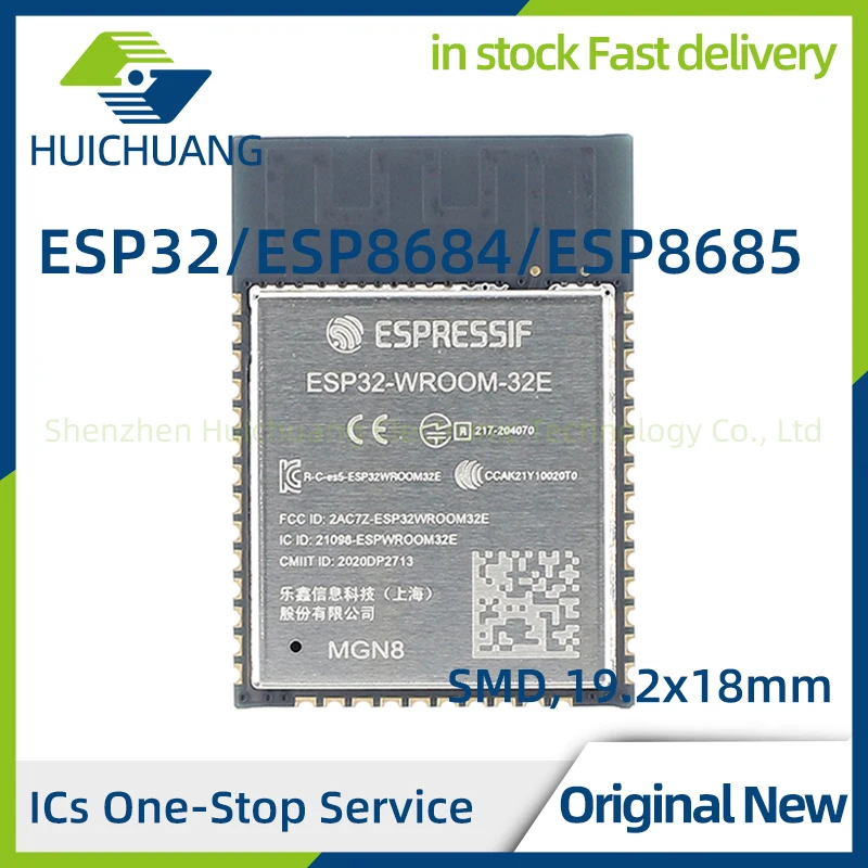 ESP32-WROOM WROVER MINI PICO ESP32-H2-MINI ESP8684-MINI ESP32-C3-MINI ESP8685-WROOM 32E 32UE E IE  -N4 N8 N16 H4 H8 N4R2 N8R2