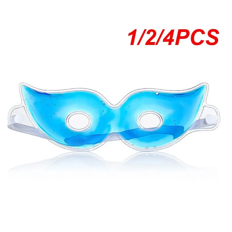 1/2/4PCS Ice Eye Gel Mask Summer Beauty Sleeping Eye Mask Relieve Eye Fatigue Reduce Dark Circles Gel Eye Mask Eye Care Tools