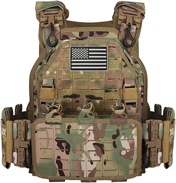 cut tactical vests, molle plate carrier quick release vest outdoor cs paintball protection vests