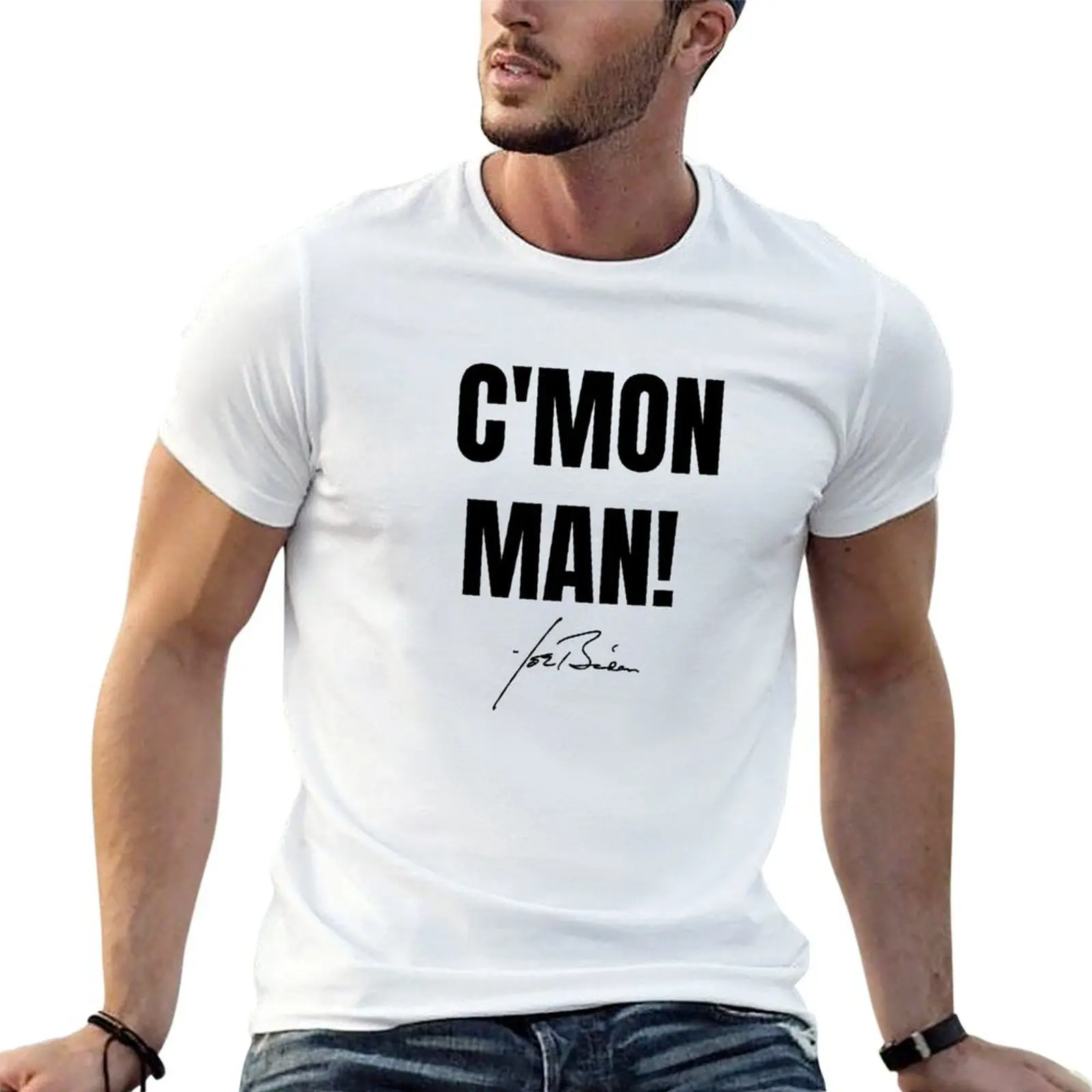 

C'Mon Man! -Joe Biden T-Shirt anime t shirts for man man t shirts cotton T-Shirt