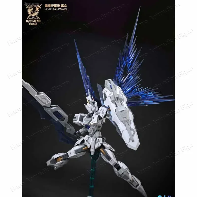 In Stock SNAA Model Kit Knights of The Round Table 1/144 Gawain Animation Action Figure Assembled Model Toy Boy Collection
