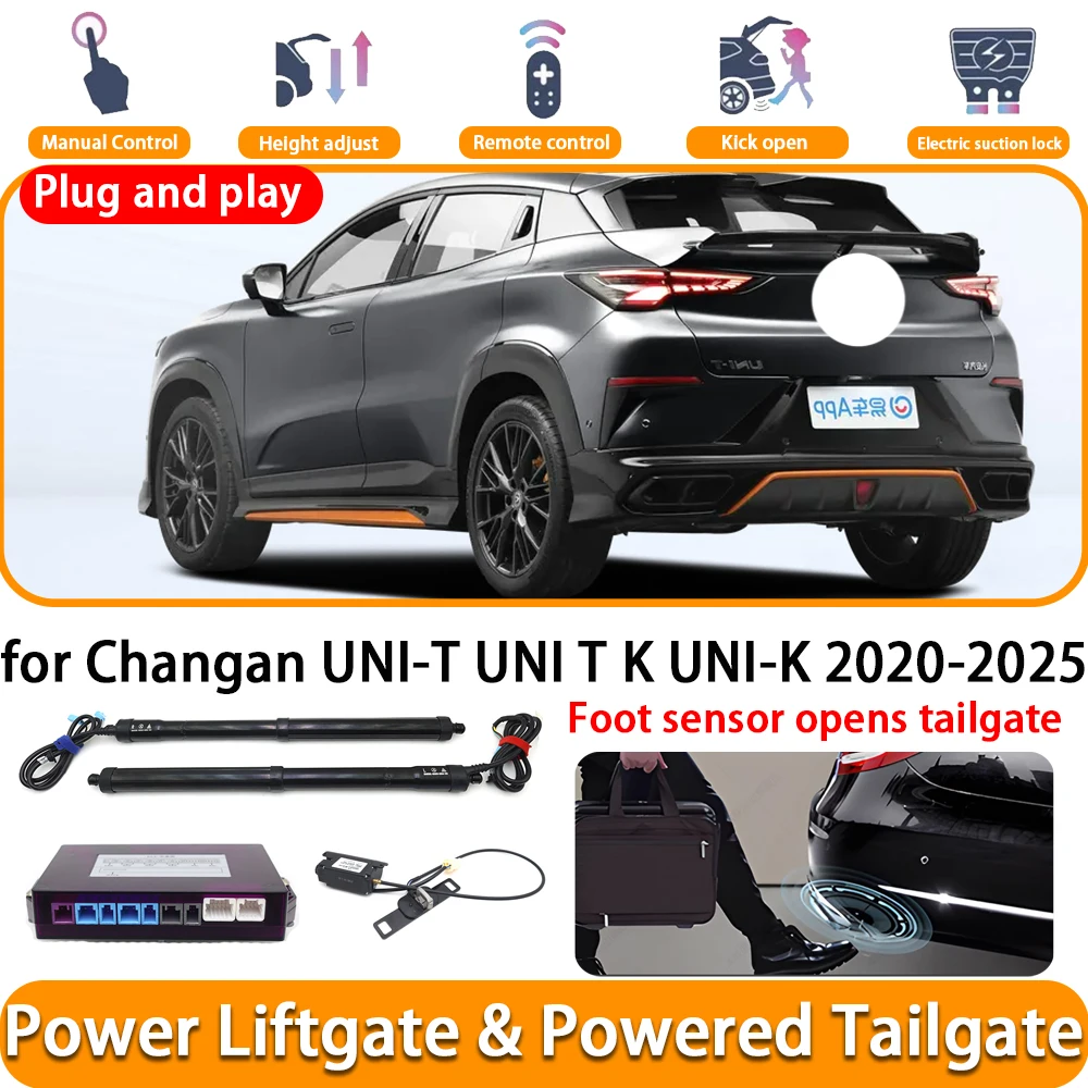 for Changan UNI-T UNI T K UNI-K 2020-2025 Electric Automatic Powered Tailgate Power Liftgate System Trunk Lift Kit Plug and Play