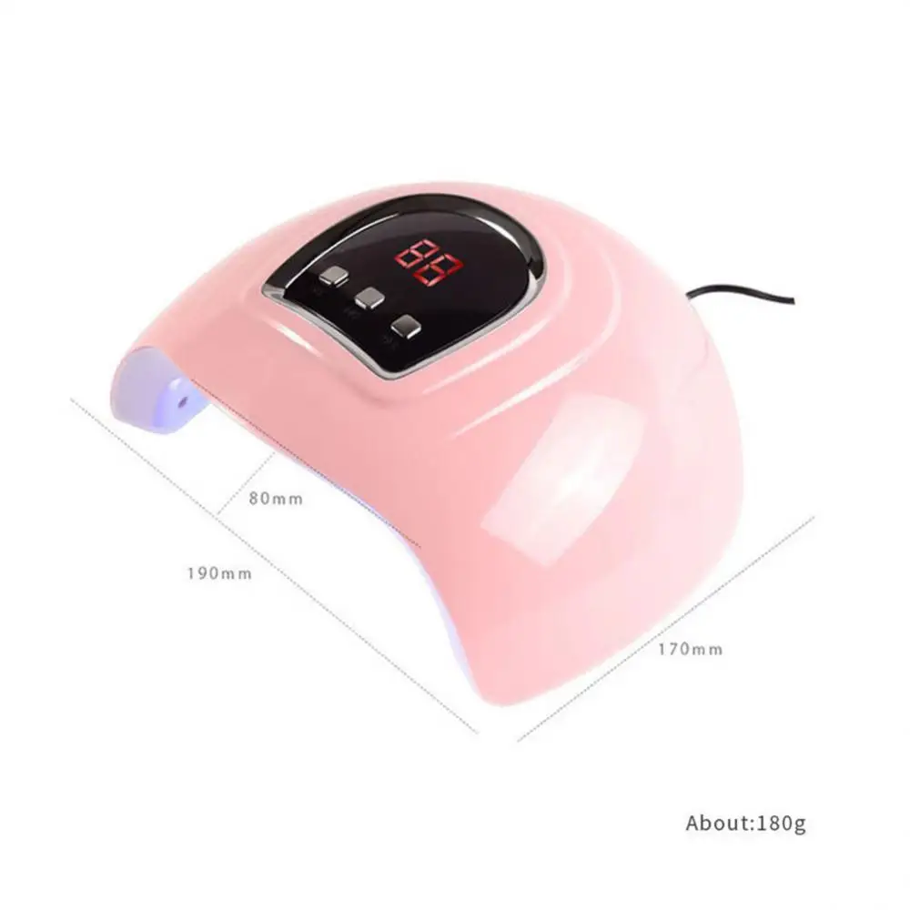 Conector USB Lâmpada LED UV, Nail Care Manicure Machine, Verniz Gel Eficiente Seguro e Confiável, Conveniente