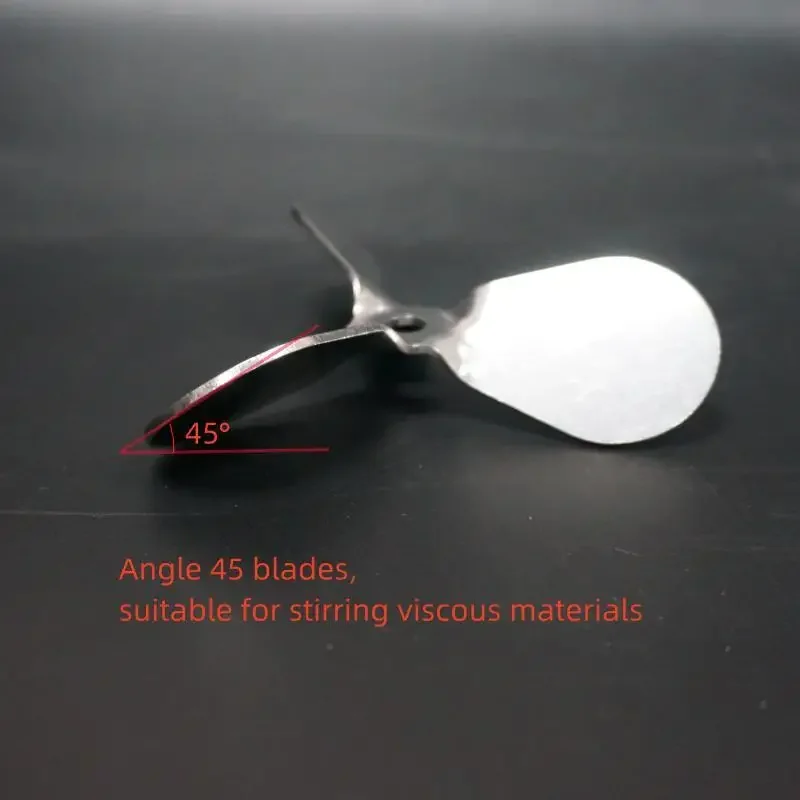 1pcs Laboratory 304 stainless steel stir bar Three-bladed paddle stir bar Three propeller for lab mixer
