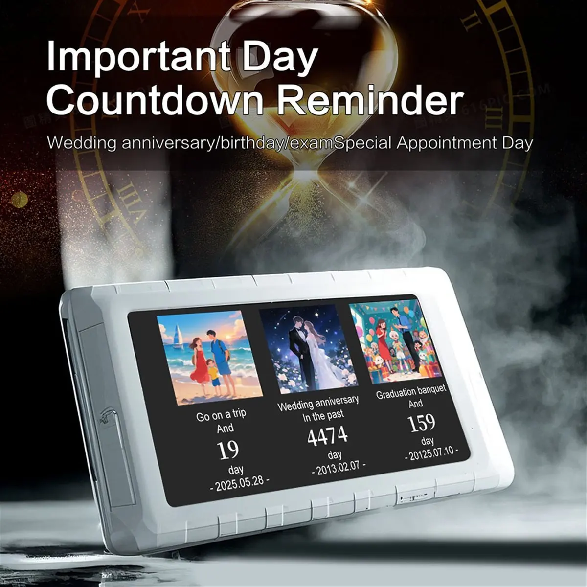 

Stable- Chassis USB Secondary Screen 5 Inch Water-Cooled for Computer CPU GPU Display USB Monitor Screen PC Accessories White