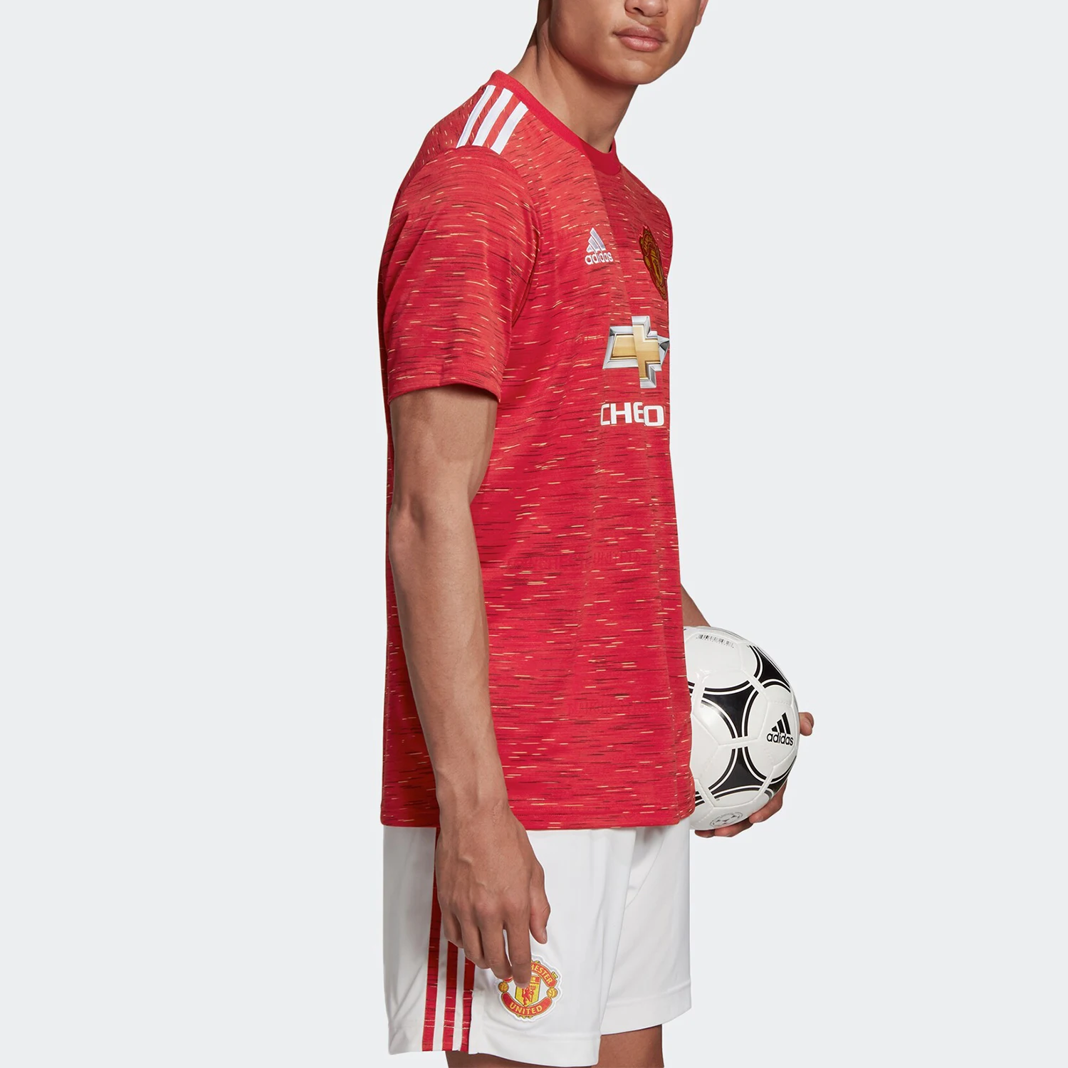 Adidas genuine men's fan edition football sports round neck short sleeved T-shirt GC7958