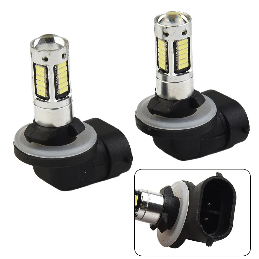 

Enhanced Visibility, 2x 881 LED Headlight Fog Light Bulbs, 30W 1800LM, 6000K White, Perfect For Foggy Conditions