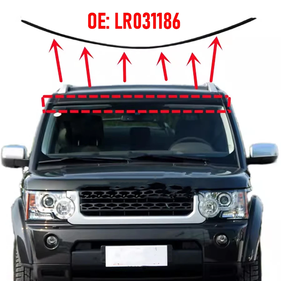 

Уплотнитель стекла люка/переднего стекла/капота/багажника Wooeight, 1 шт., для Land Rover Discovery 4