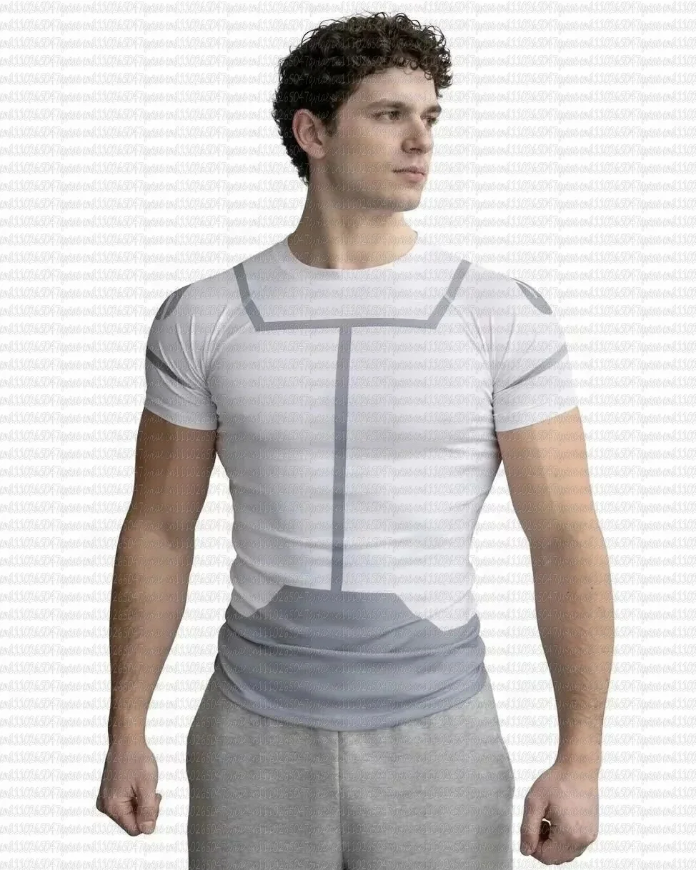 Men Women 2026 Invincible Viltrumite Cosplay Rash Guard Short Sleeve BJJ Diving T-Shirt Gym Costume Shirt for Martial Arts