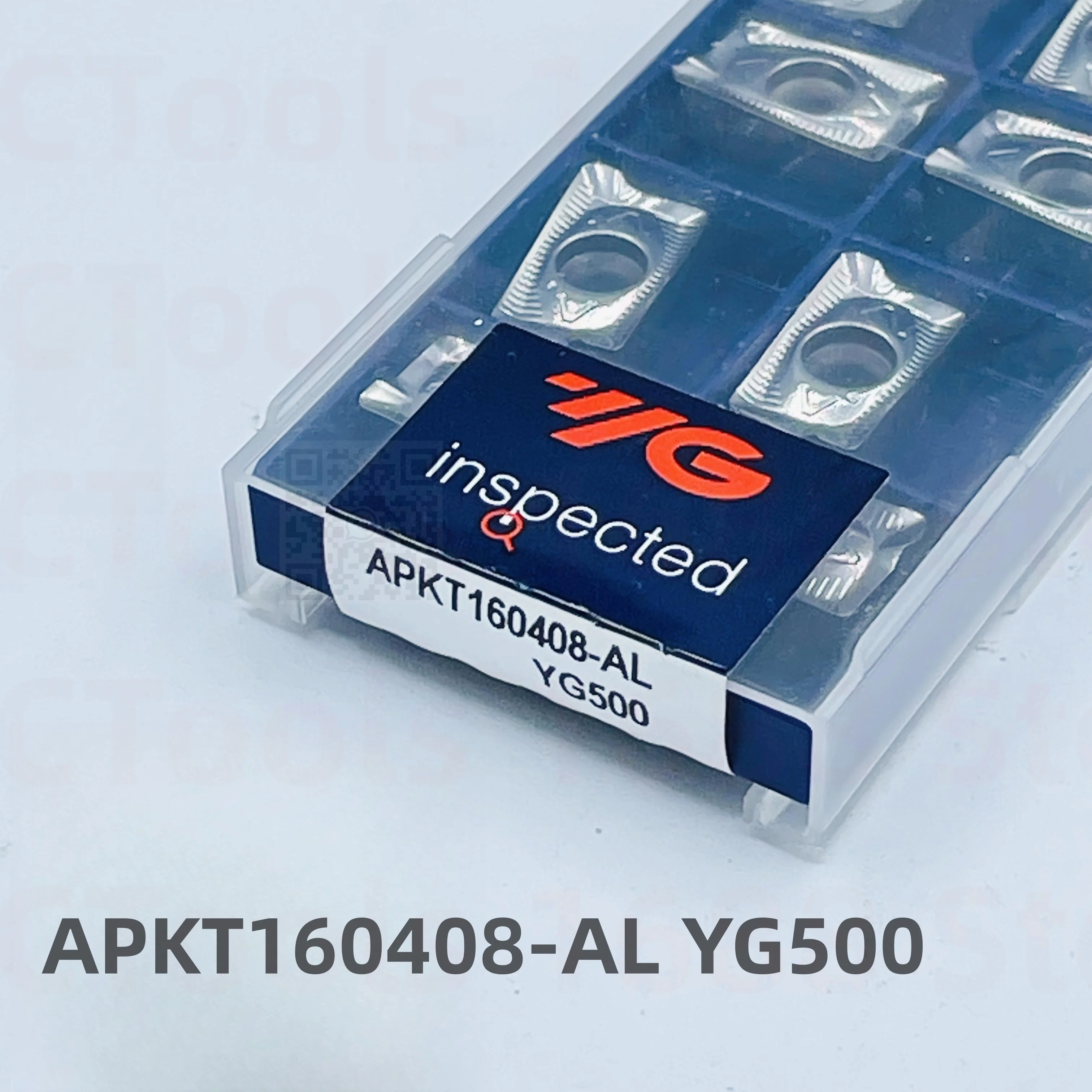 Imagem -03 - Carboneto Insere para Cnc Yg1 Apkt160408-st Apkt160408-al Apkt160408-tr Yg622