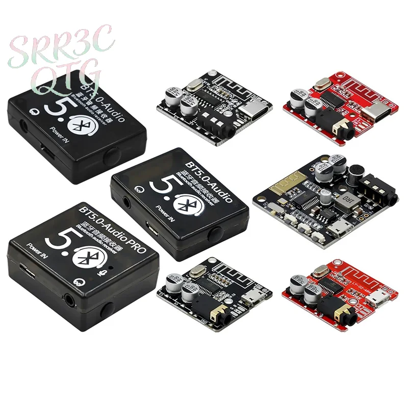5.0 Bluetooth Audio Receiver Board Bluetooth MP3 Lossless Decoder Board Wireless Stereo Music Module Bluetooth Decoding Board