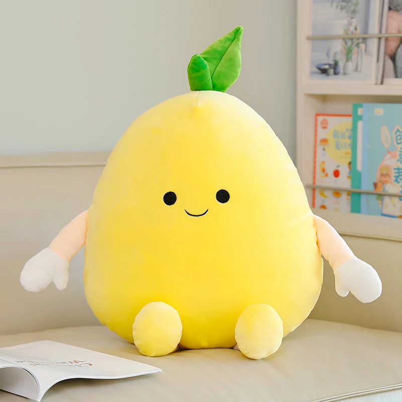 

Lemon Orange Pomelo Fruit Stuffed Soft Doll Fruit Plush Comforter Toys Cute Cartoon Plush Toys For Baby Kids