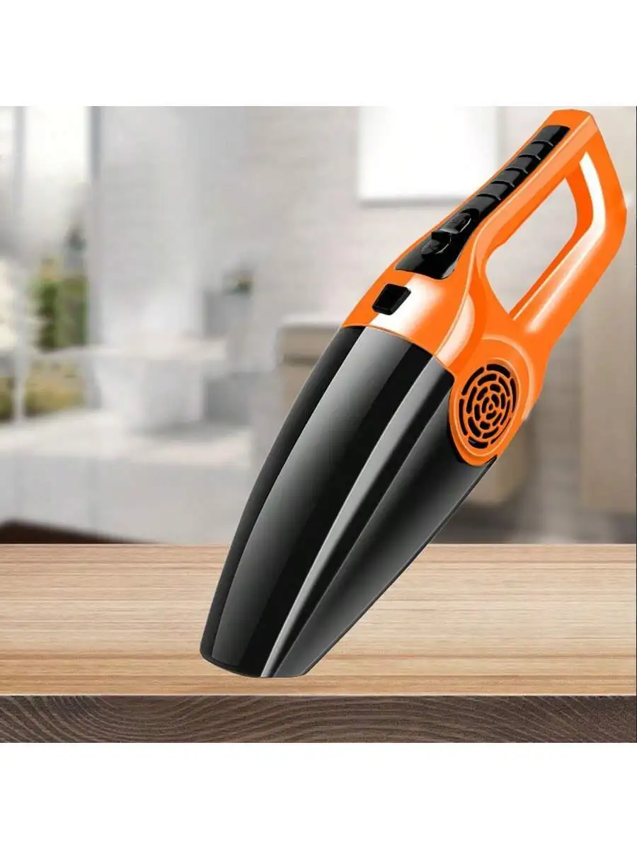 Мощный автомобильный пылесос двойного назначения для влажной/сухой уборки, беспроводной мини-автомобильный пылесос 5000 мбар