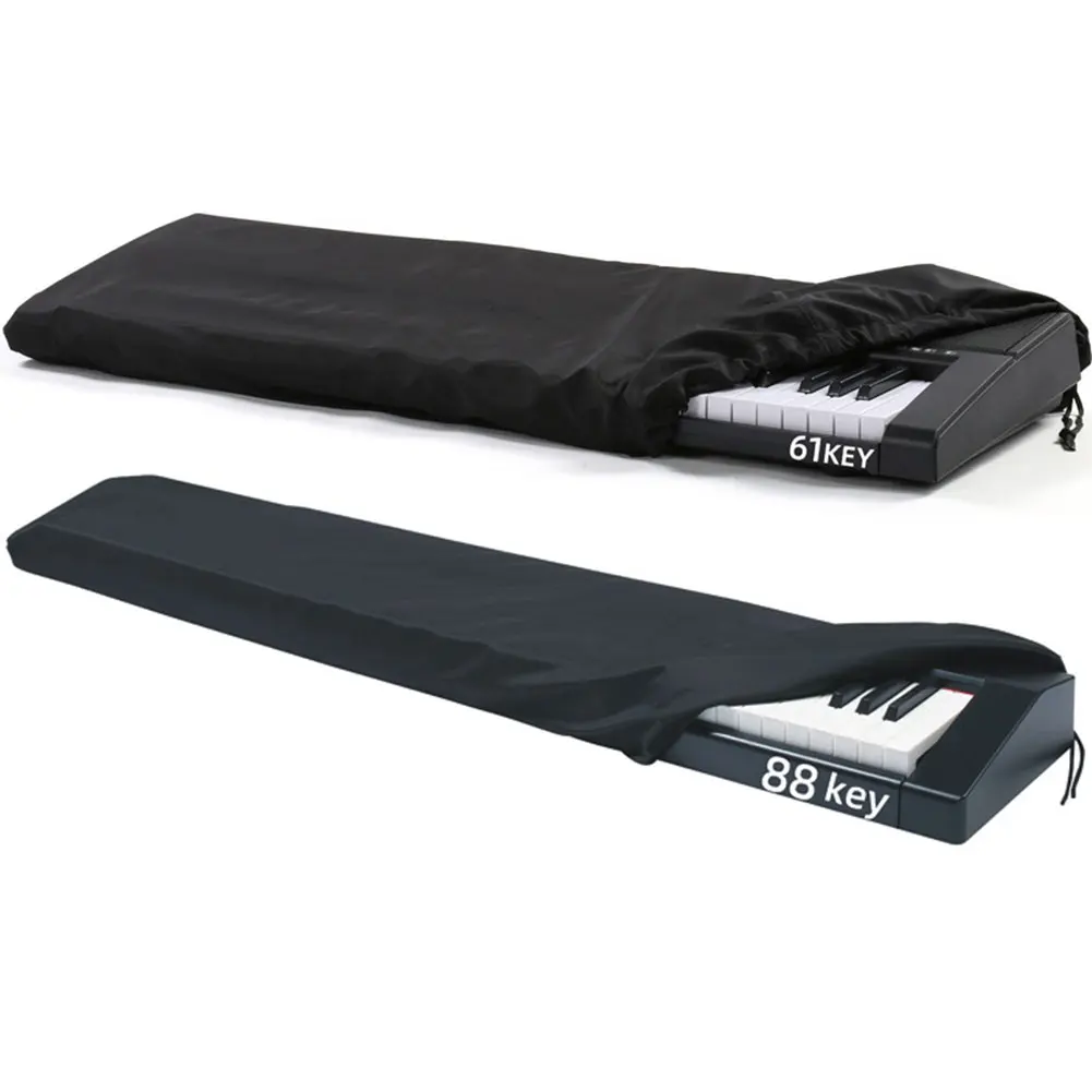 Funda protectora para piano digital de 61/88 teclas, cubierta antipolvo para piano, cubierta plegable para teclado musical, para piano electrónico digital