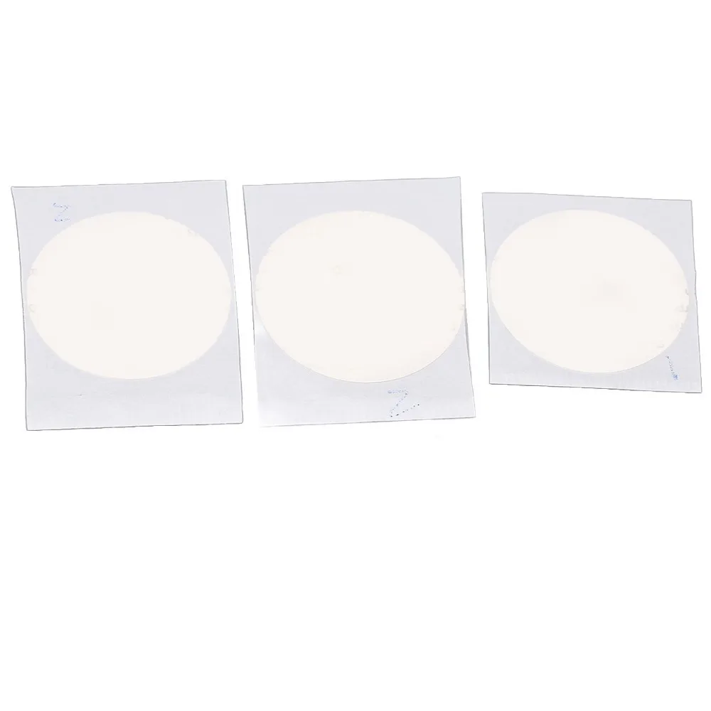 3pcs Transparent Color Watch Bezel Ring 400°F Tolerance Adhesive Strength Bezel Insert Adhesive Tape Watch Maintenance