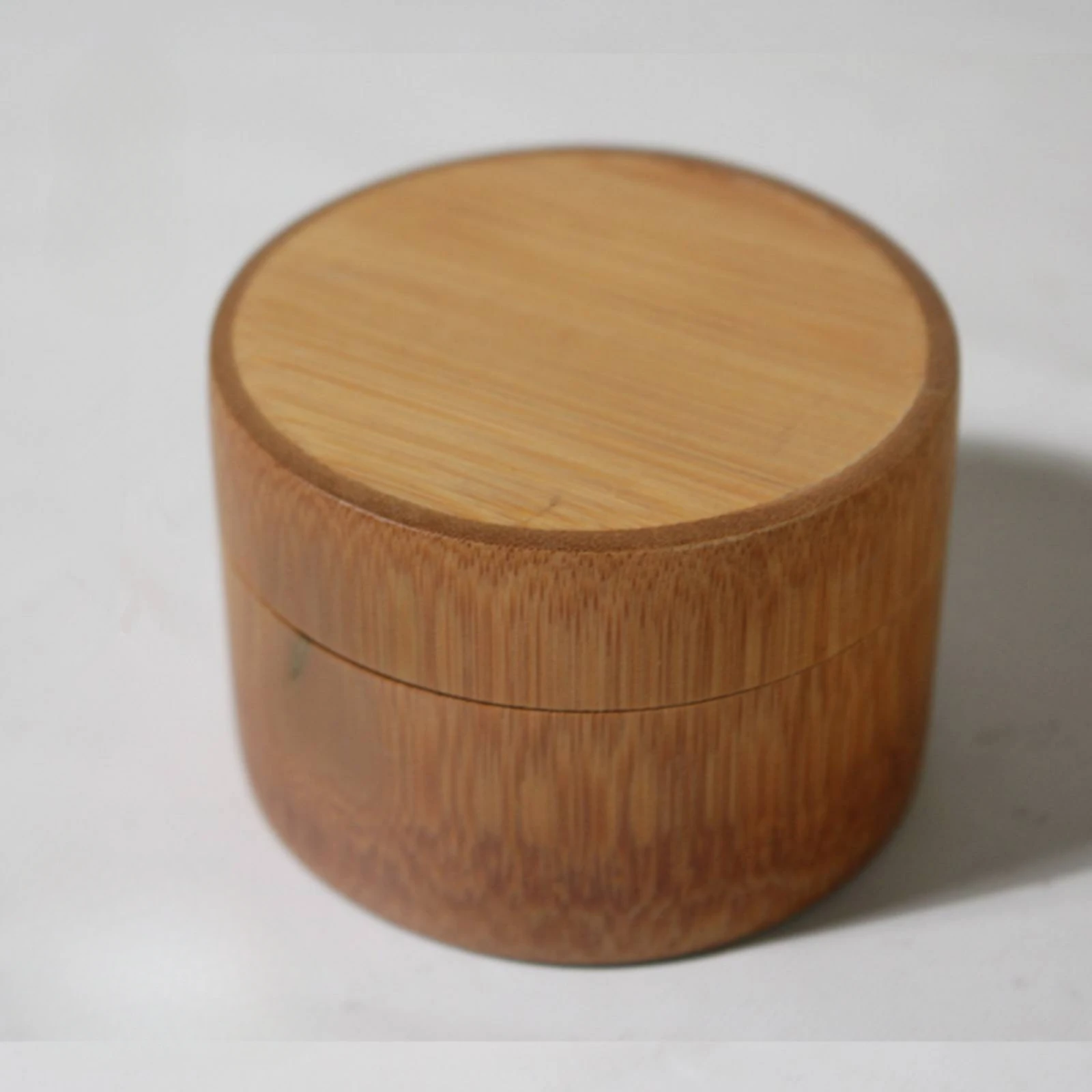 Tea Canister Compact Bamboo Tube Storage Container Holder Lightweight for Kitchen Shelf