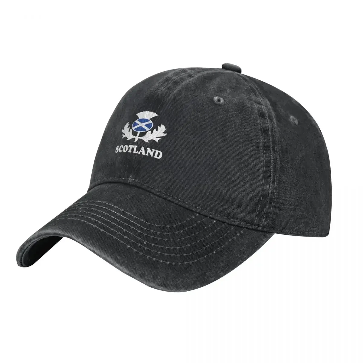 Scotland Scottish Flag Football Rugby Thistle Baseball Cap Hood Icon Rave Hats For Men Women's