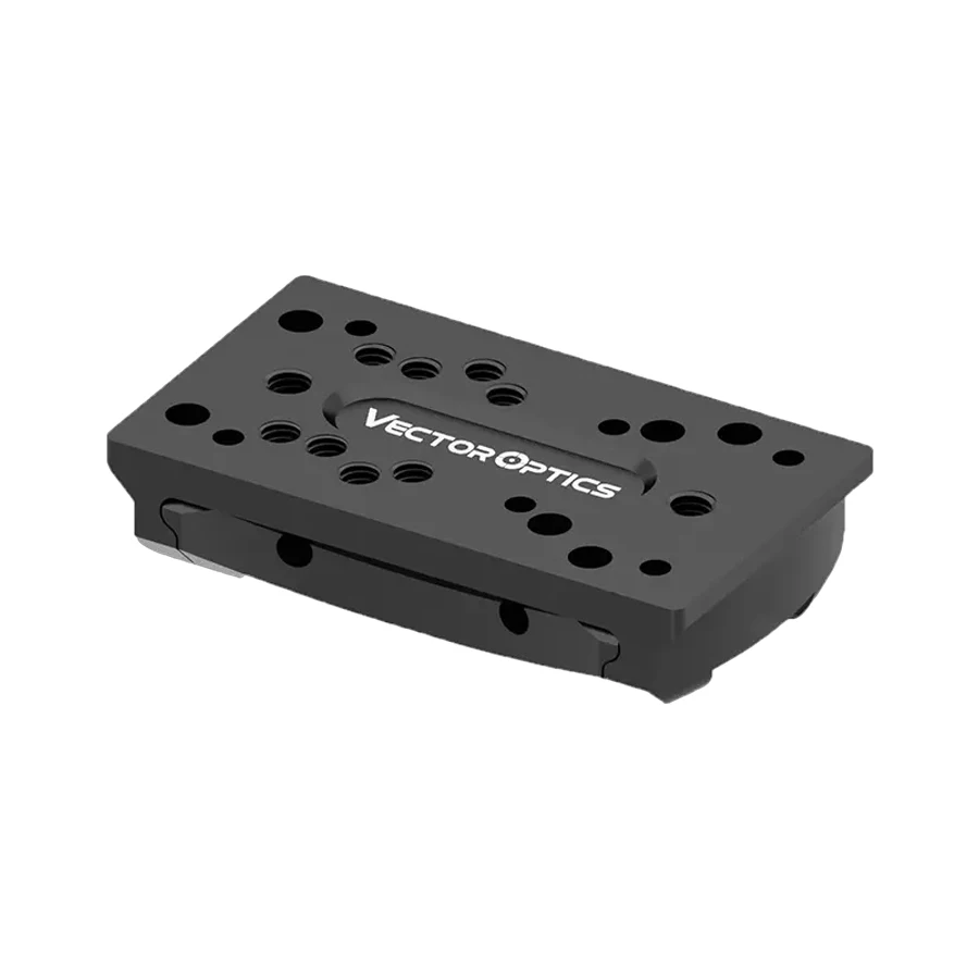 Vector Optics Universal Dovetail Mount Moj Mgt Tek Gin Footprint Red Dot Sight Base 6061 Aluminum Rmr Rmsc Docter