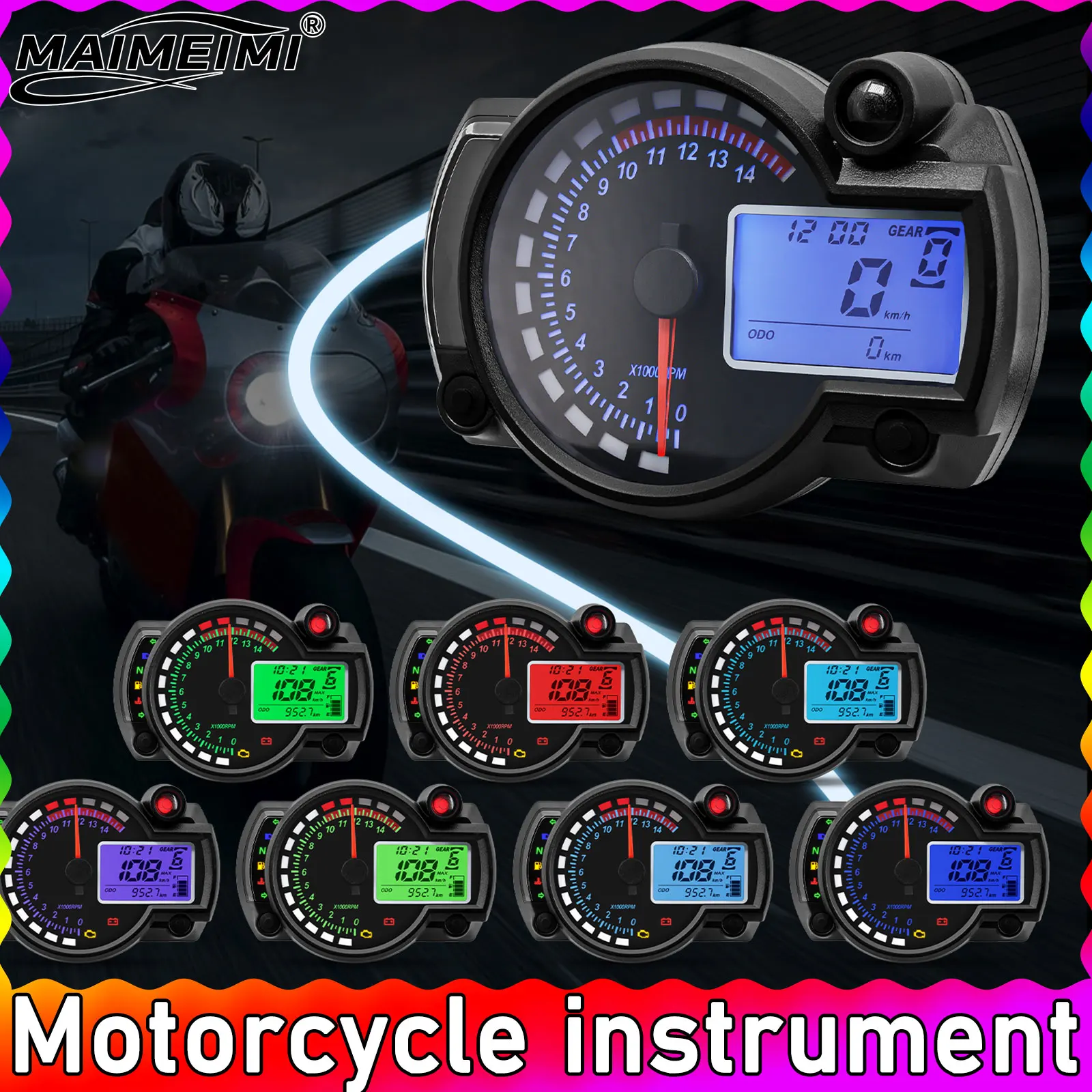 #50 Trending Motorcycle Speedometers Right Now