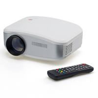 CHEERLUX C6 mini projector 1200 lumens projector built in TV tuner with USB VGA ports