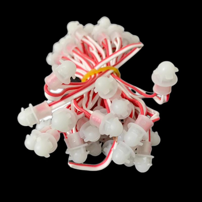 50pcs/ lot 10cm MM Single Color Led Pixel Modules 0.2W DC12V IP66 Waterproof Point Lights For Led Display Advertisement