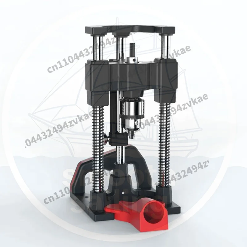 Alloy Drill Stand Multi-Angle Wood Metal Drilling Guide with Scale 1-10mm Capacity