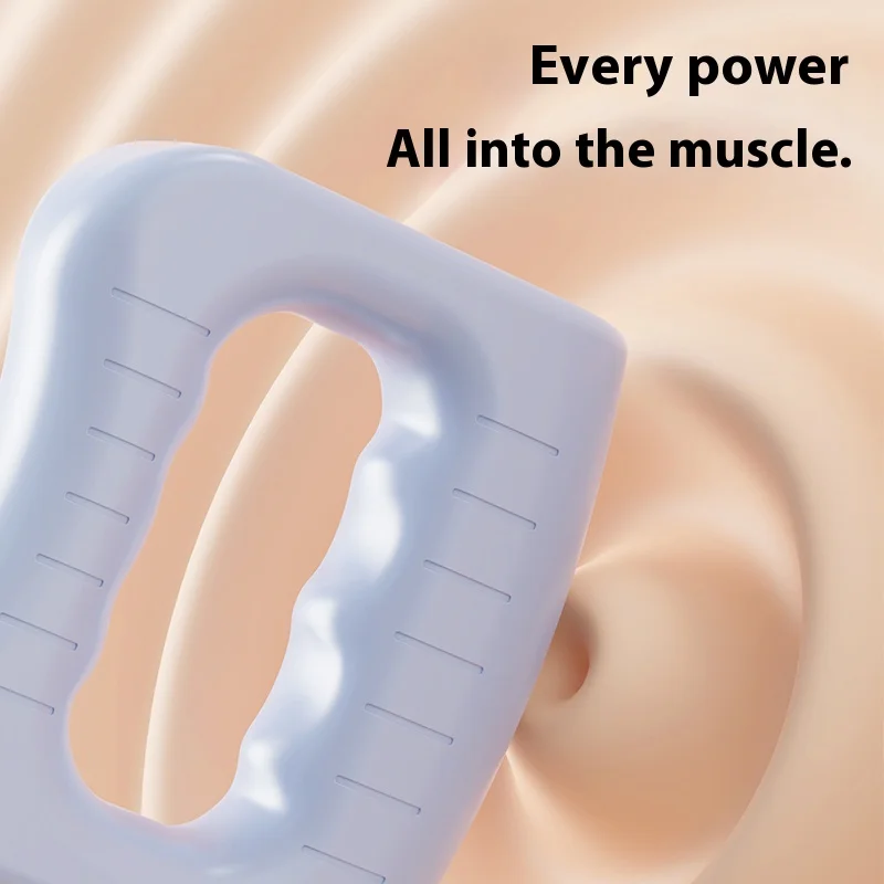 Portable Fascia Ring Massager, Electric Vibration Muscle Massager for Abdomen Leg Arm Body Deep Tissue Relaxation