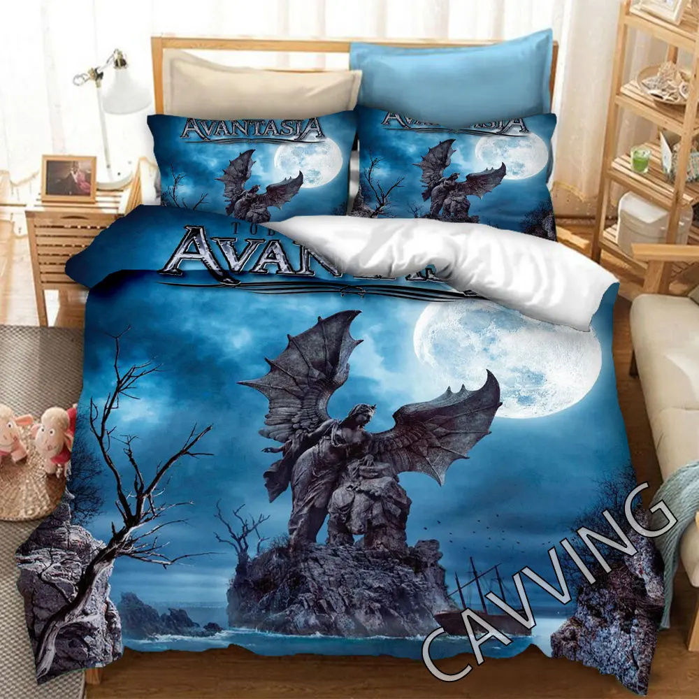 Avantasia Band 3D Printed Bedding Set Duvet Covers & Pillow Cases Comforter Quilt Cover (US/EU/AU Sizes)   L01