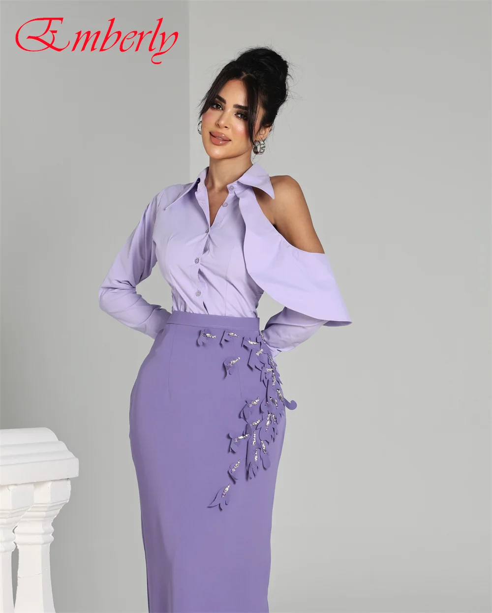 تخصيص أنيقة جيرسي حورية البحر مساء اللباس رائعة الزهور فساتين حفلة موسيقية أزياء الديكور فساتين المناسبات الخاصة