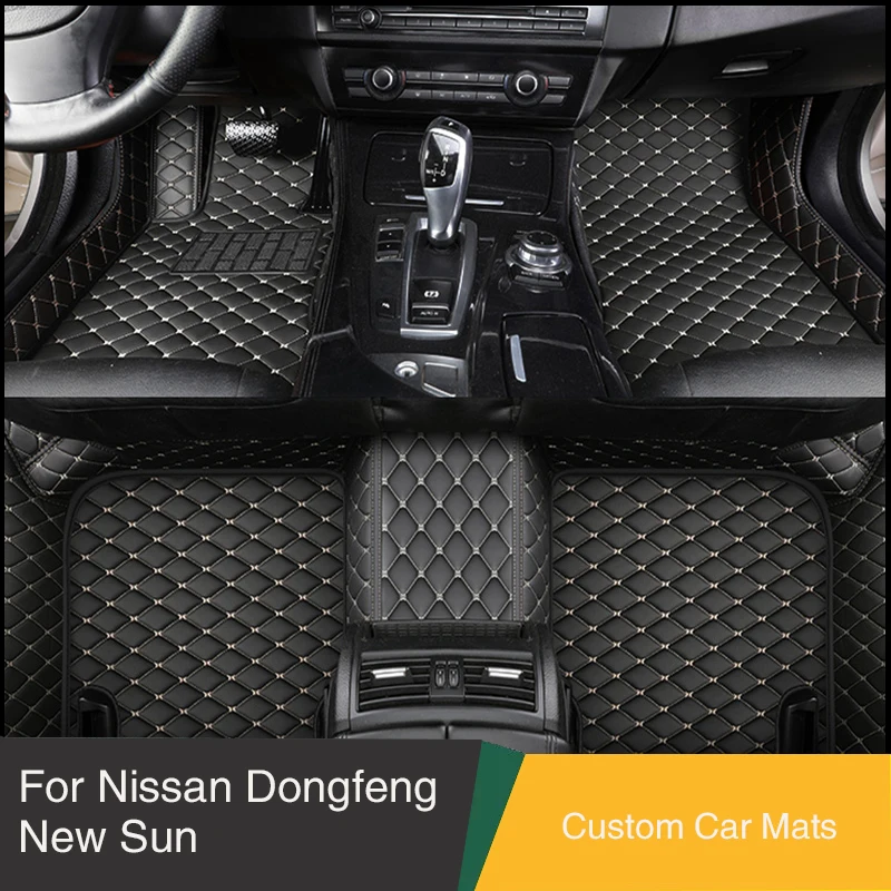 

Custom Car Floor Mats Special For Nissan Qashqai J11 2014-2022 Auto Foot Pads Leather Carpet Interior Car Accessories