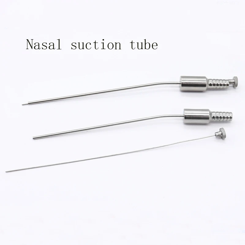 Outil Cosmétique Nasal en Plastique, Aspirateur Nasal en Acier Inoxydable, Perforation et Irrigation des Sinus Maxillaires