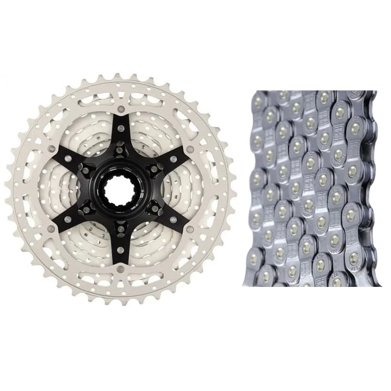 Cassette Bike Sunrace Ms3 10v 11/42 + Tec Chain 10V