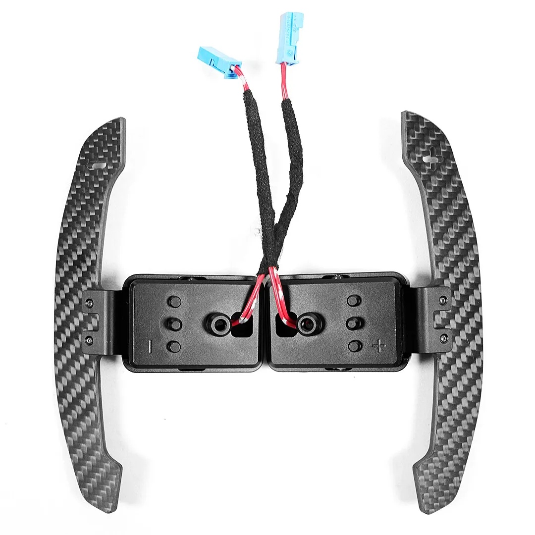 

For BMW 1 2 3 4 Series F20 F21 F23 F30 F33 X2 F39 X3 F25 X4 F26 M4 F82 Magnetic Real Carbon Fiber Steering Wheel Paddle Shifter