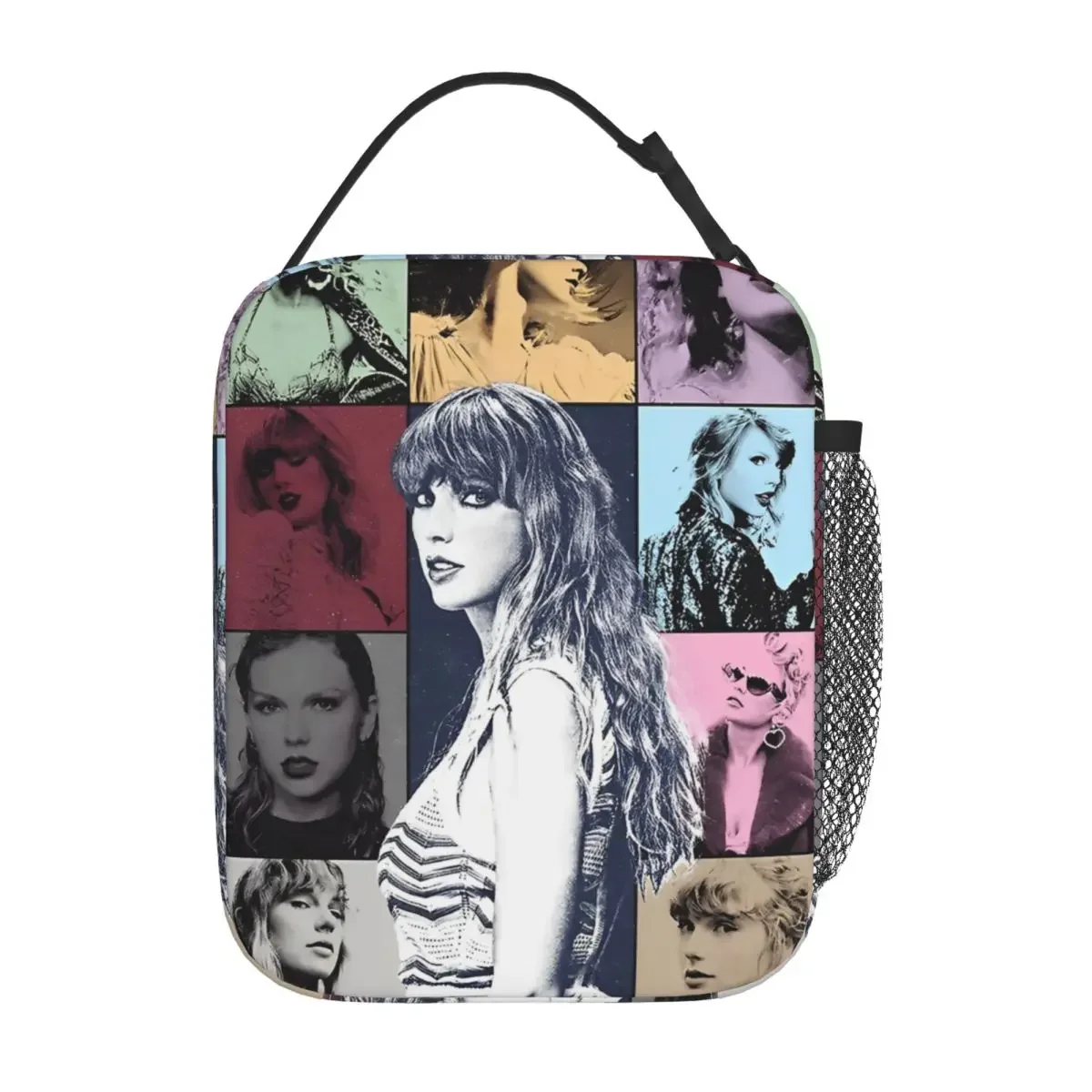 The Eras Tour Insulated Lunch Bag Thermal Bag Reusable Tayloring Large Lunch Box Tote Food Handbags School Outdoor