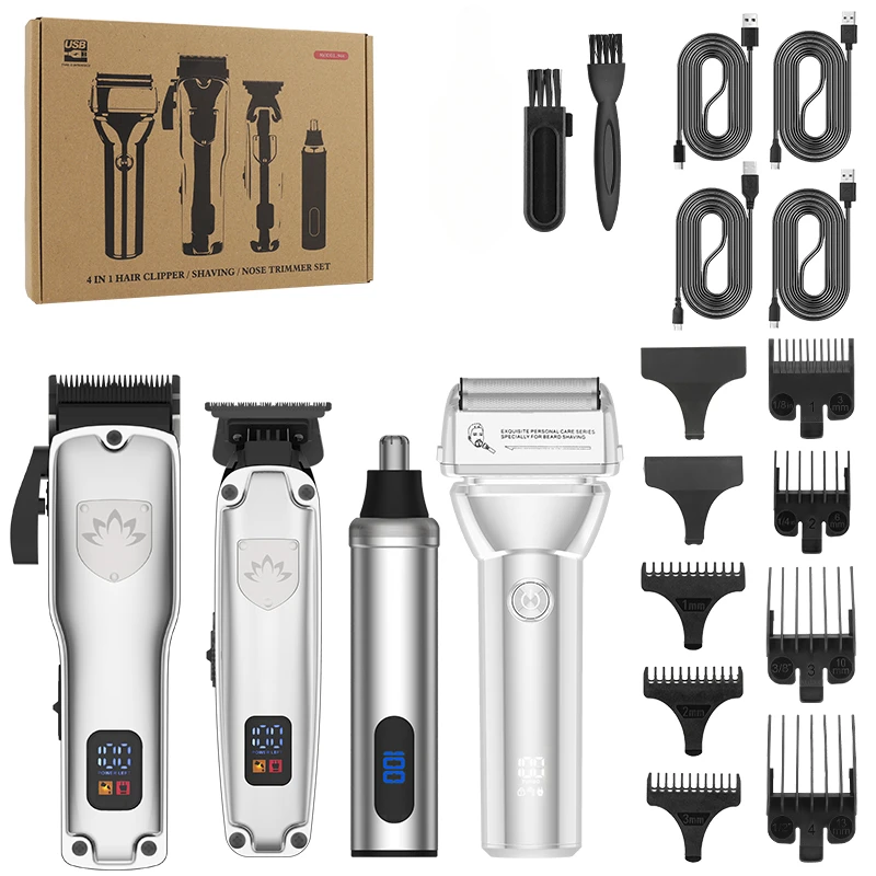 

NEW Professional Hair Clipper Set Men's Oil Head Carving Electric Push Shear Resuxi 944 Electric Shaver Nose Hair Trimmer