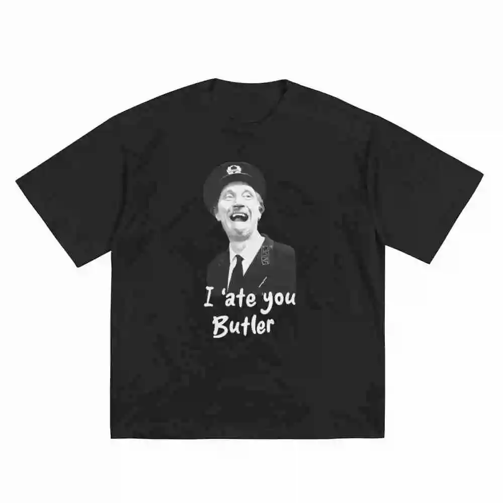 On The Buses Blakey British Comedy Short Sleeve Tee 100% Cotton T-Shirt