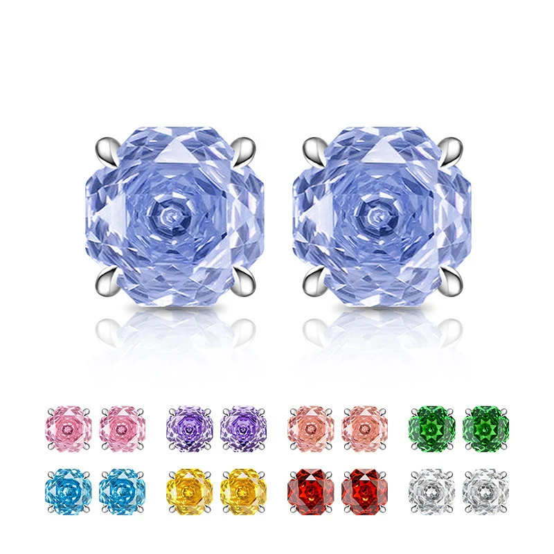 The ladies' best-selling Millennium Rose stud earrings, fashionable octagonal earrings, and elegant jewelry pieces.