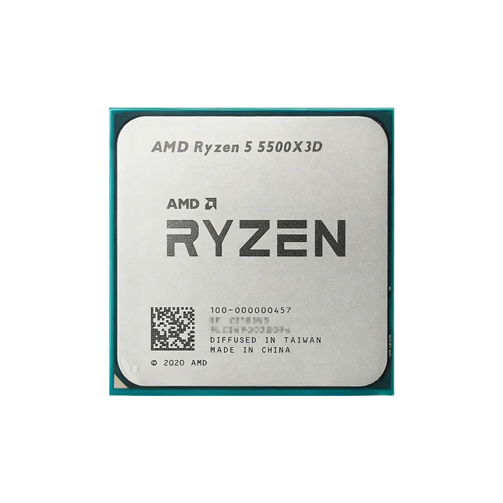 AMD Ryzen 5 5500X3D 6コア/12スレッドプロセッサー：96MB L3 3D V