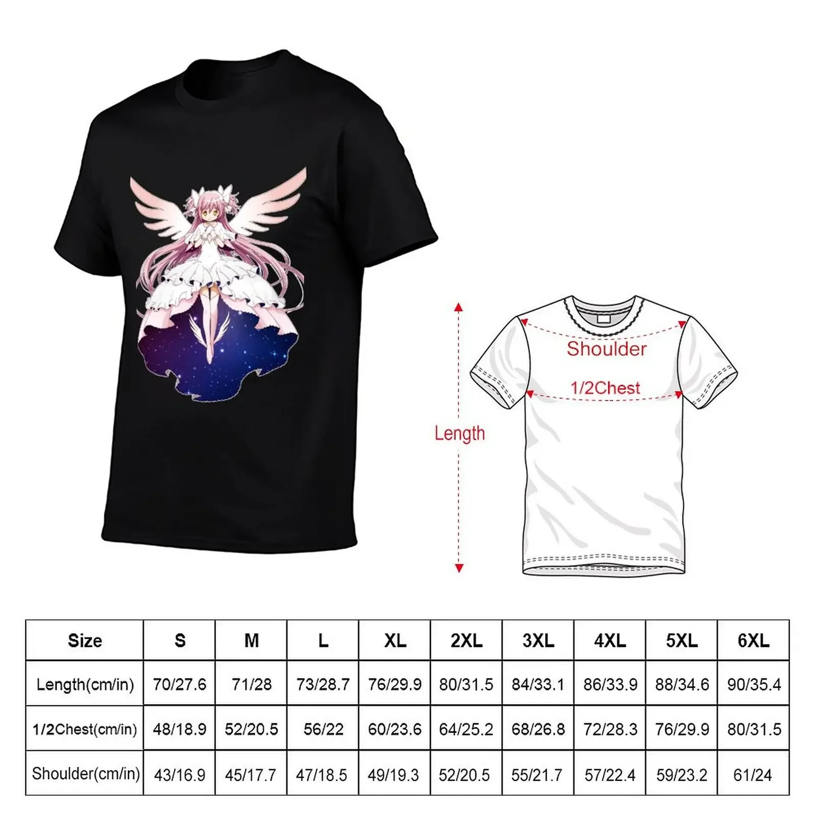 Madoka Kaname - Final Form (Ultimate Madoka / Madokami) T-Shirt customs vintage clothes anime stuff men tshirt