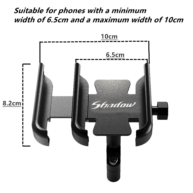 For Honda Shadow VT 400 600 750 1100 VT400 VT600 1300 Accessories Motorcycle Handlebar Mobile Phone Holder GPS Stand Bracket