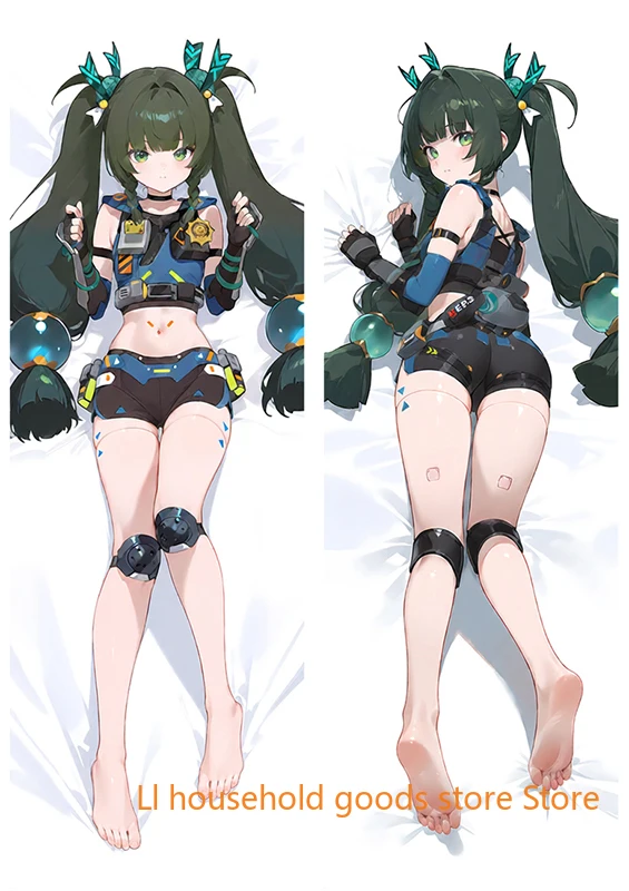 

Anime Qingyi Kawaii King Dakimakura Cover Peachskin Anime Double-Sided Printed Otaku Pillow Covers