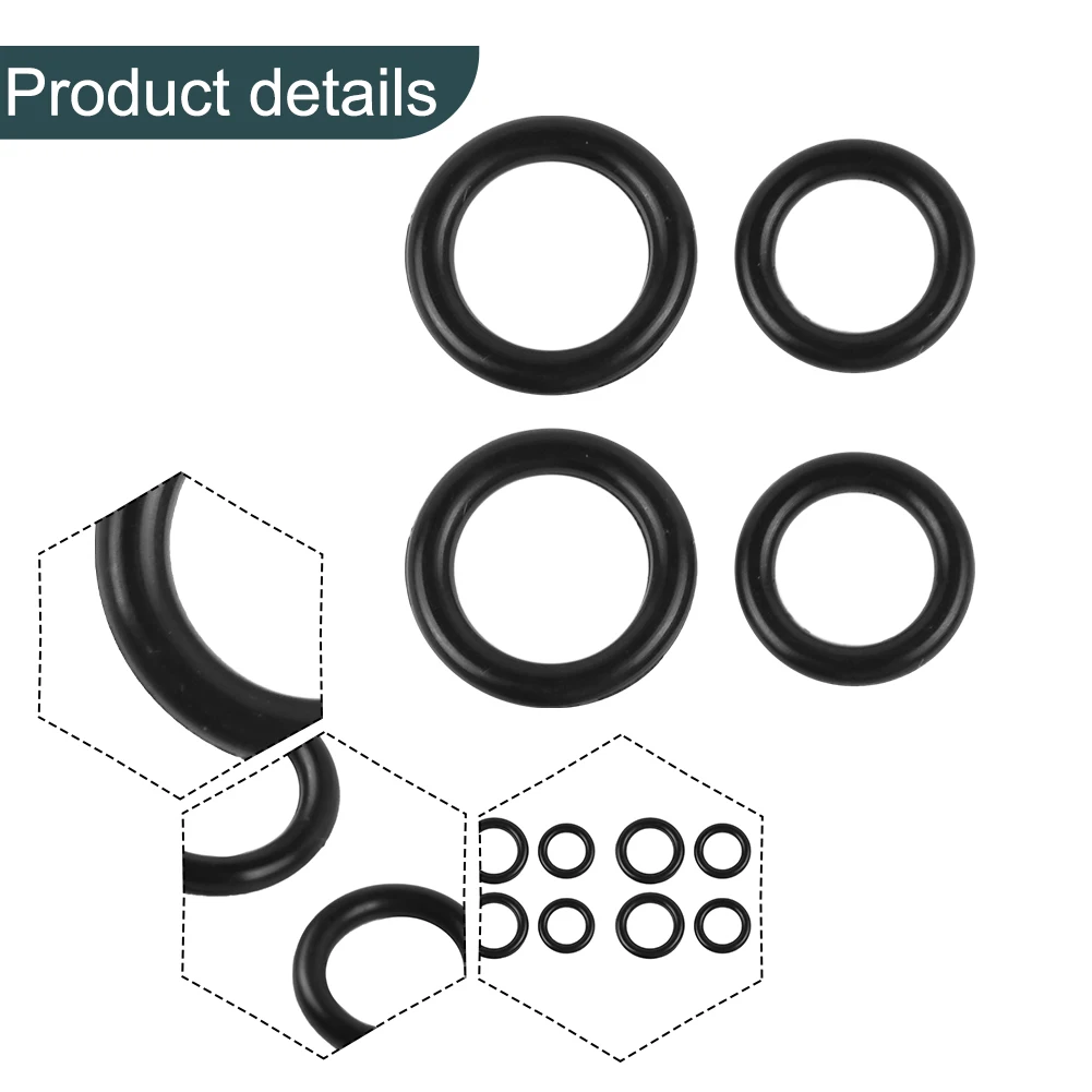 

Power PressureWasher Power Pressure Washer O-rings O-rings Parts Rubber Easy To Install 3/8” Quick Connect Fitting 40pcs 40x