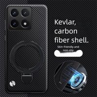 For Motorola Edge 60 50 Pro Case Hard PU carbon fiber Ring Stand Magnetic Protective Back Cover For Moto edge 50 60 Fusion 40Neo