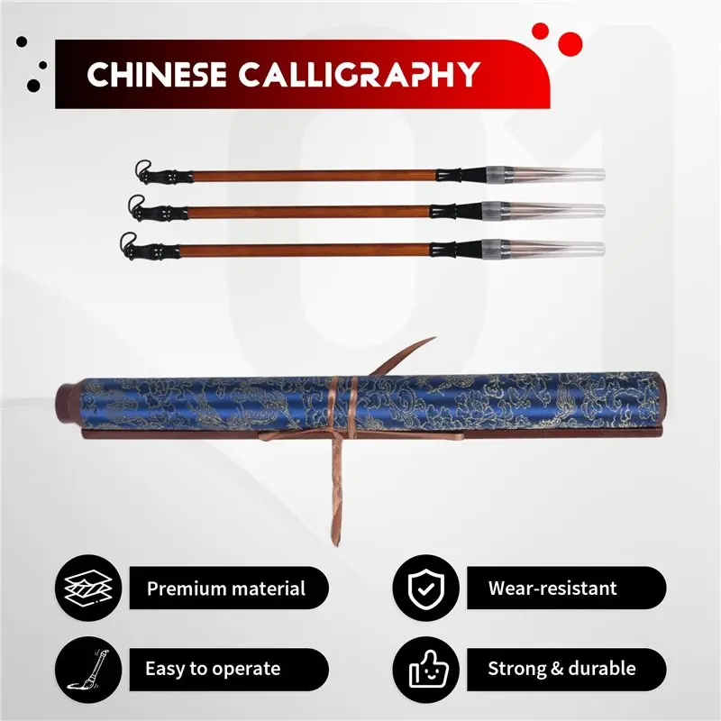 Highly Recommended Inkless Chinese Calligraphy Set Reusable Water Writing Magic Cloth Scroll Traditional Chinese Calligraphy Wri