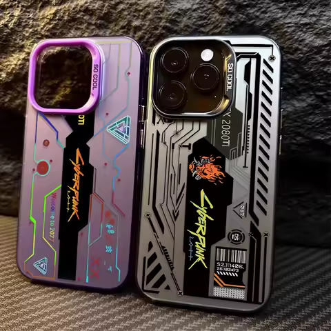 Cool Game C-Cyberpunks Matte Hard Case for Samsung Galaxy S25 S24 Ultra S23 S22 S21 Plus FE A56 A36 A26 5G A16 A06 4G Note 20