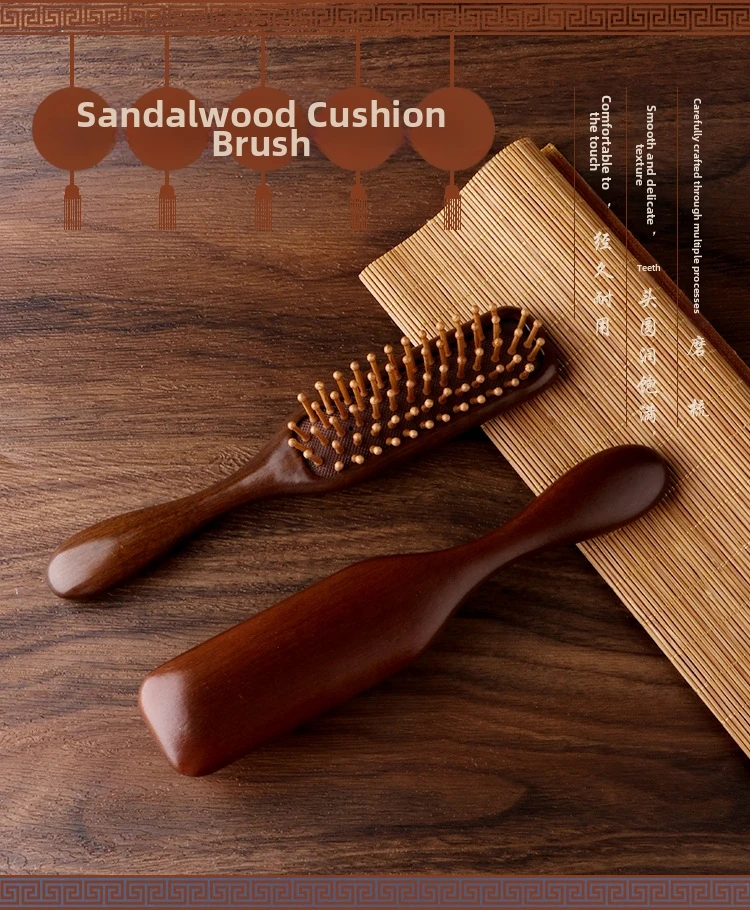 Wooden Wide Tooth Comb 3