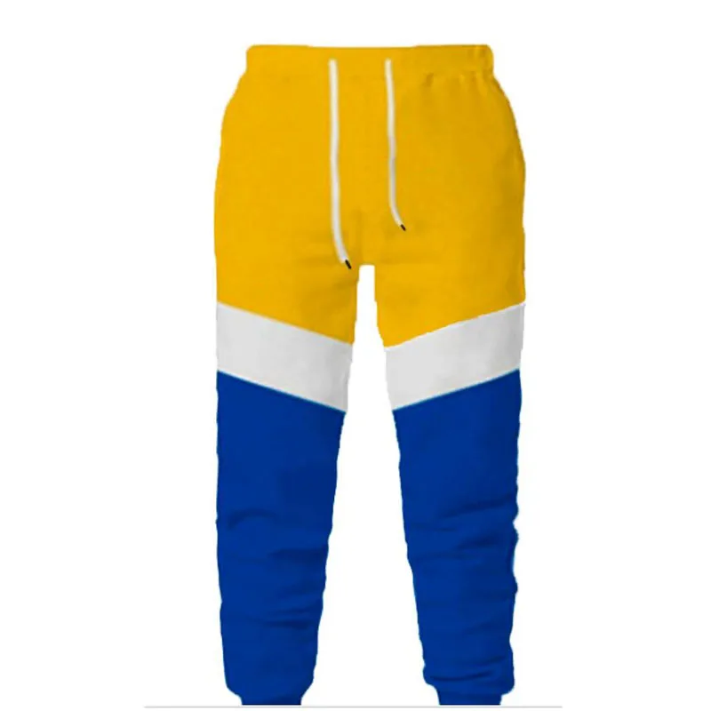 

Spring Autumn Joggers Men Casual Color Matching Pants Fitness Trousers Sports Sweatpants Men Gyms Jogger Track Pants MY616
