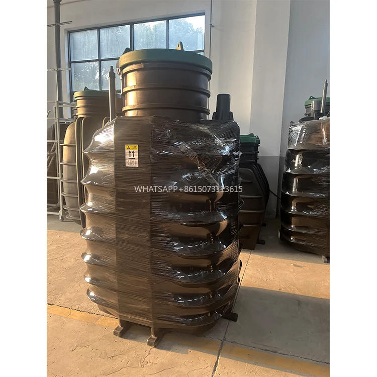 Подземный резервуар для очистки воды емкостью 1000 л на день без питания или обслуживания ресторана